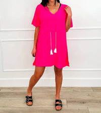 Jess Lea - Sunshine Starfish Short Sleeve Swim Cover Up Tunic