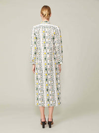 Maison De Papillon - Annalise Khadi Cotton Shirt Dress