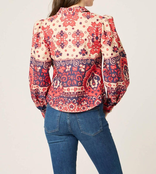 Btb Los Angeles - Printed Liana Top