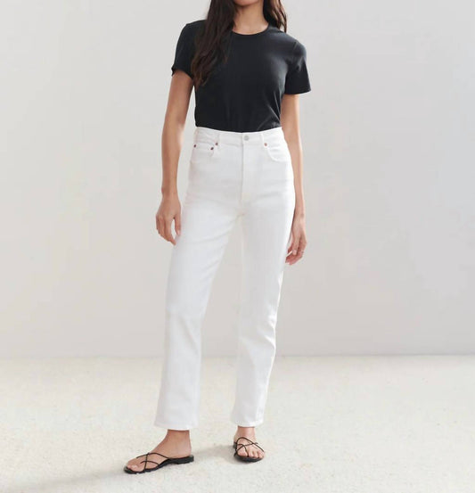 Agolde - High Rise Stovepipe Jeans