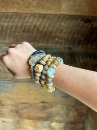 Twine & Twig - Women's Intricate Stack Bracelet