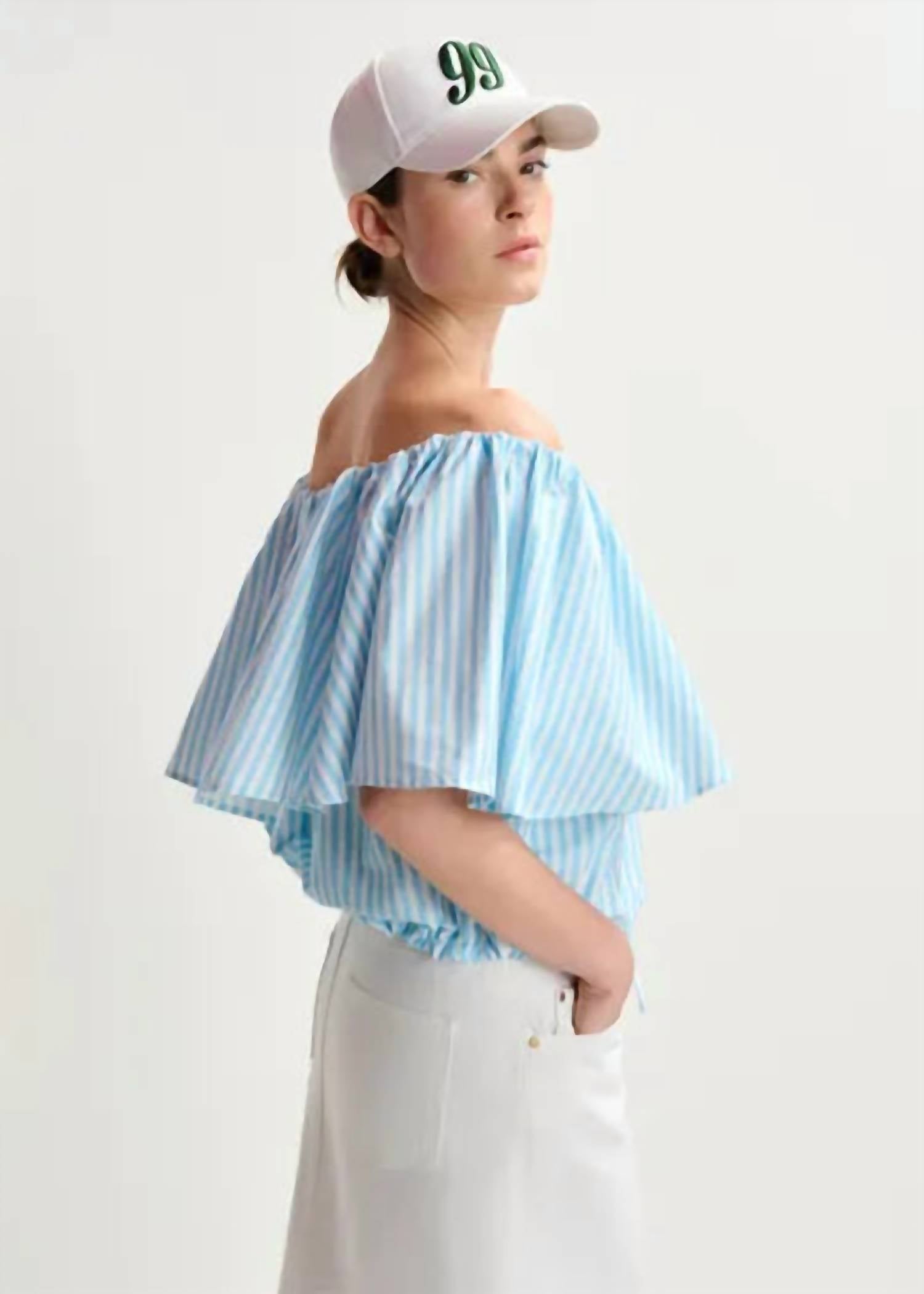Essential Antwerp - Hiebe Off Shoulder Top
