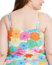 Bleu Rod Beattie - Fresh Picks Over The Shoulder Tankini Top