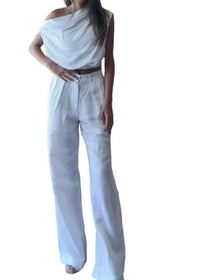 Elan - Wide Leg Pleated Pants