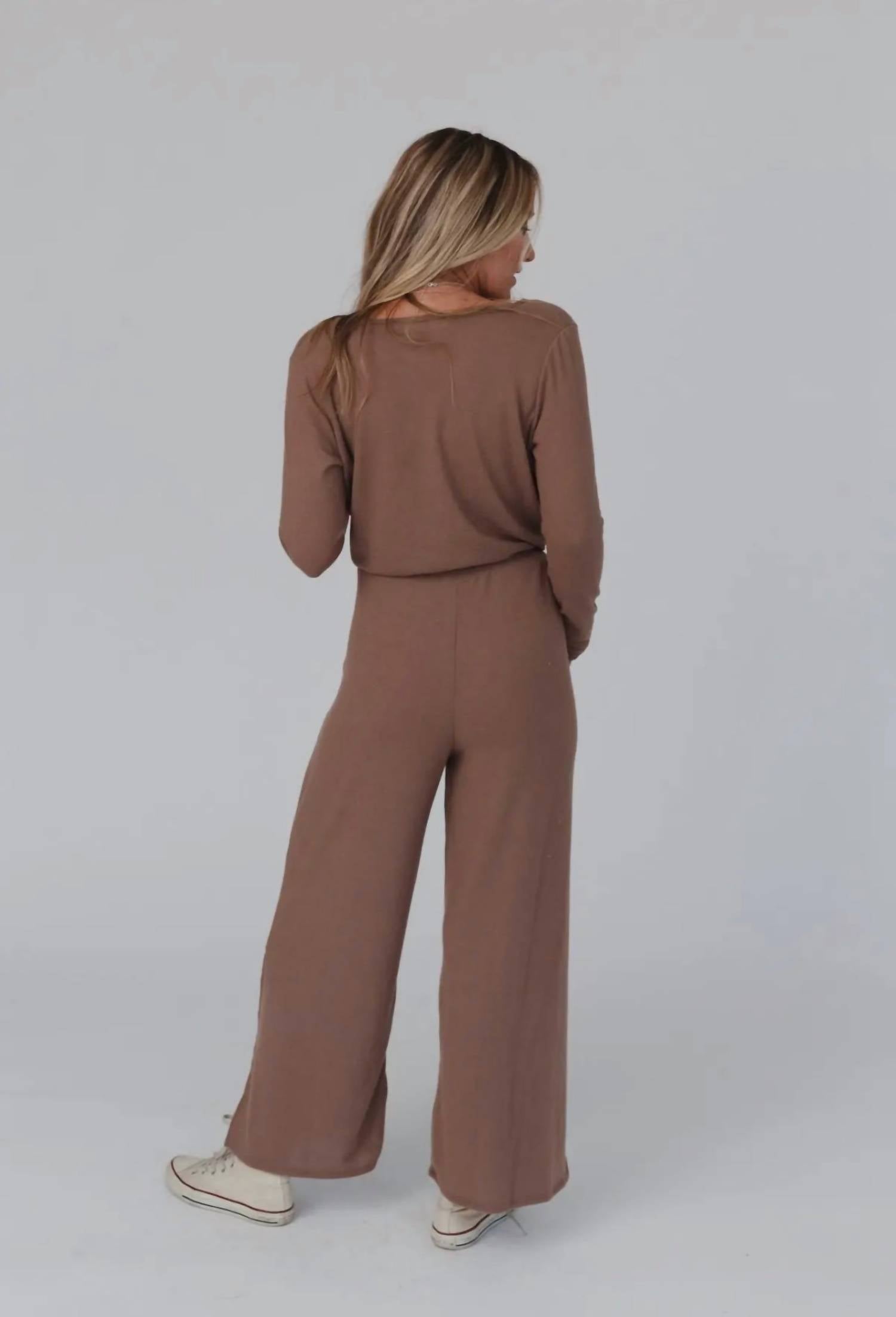Three Bird Nest - As It Was Cross Front Jumpsuit
