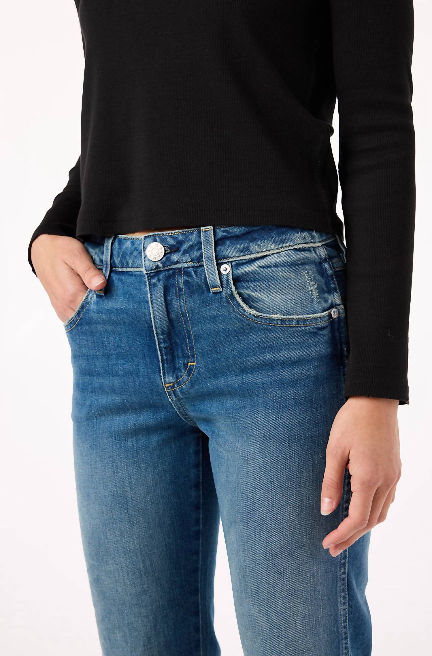 Amo - Karla Crop Boot Jeans