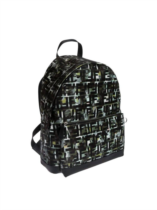 Fendi - Men's Zucca Nylon Camouflage Large Backpack