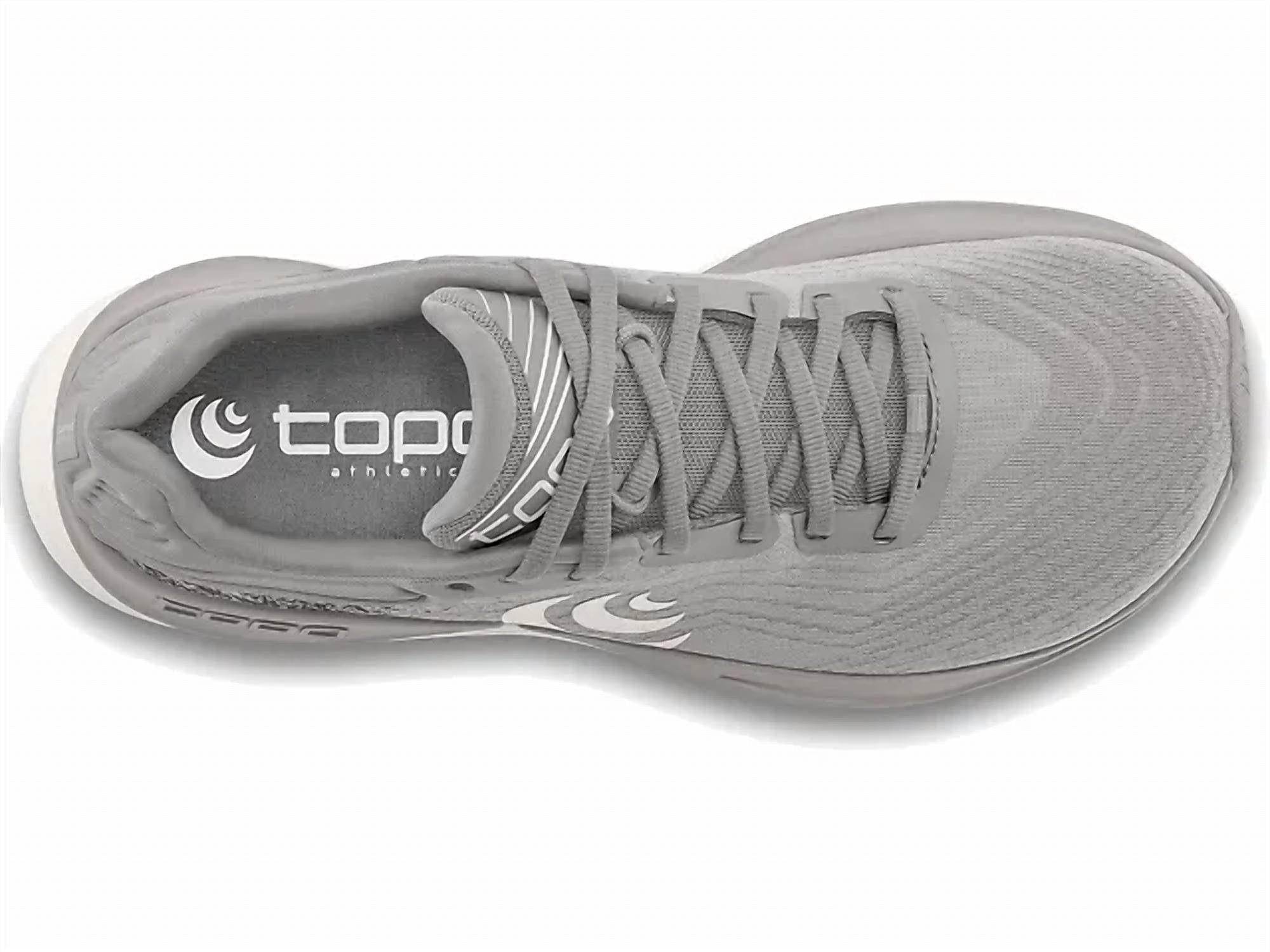 Topo Athletic Men's Ultrafly 5 Shoe in dark grey grey 1 - men's shoe - alternate view