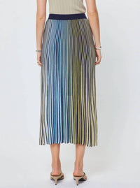 Current Air - Striped Midi Sweater Skirt