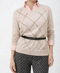J'Envie/Eli - Mayfair Argyle Sweater