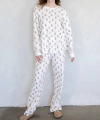 Things Between - Cozy Teddy Thermal Rib Lounge Set
