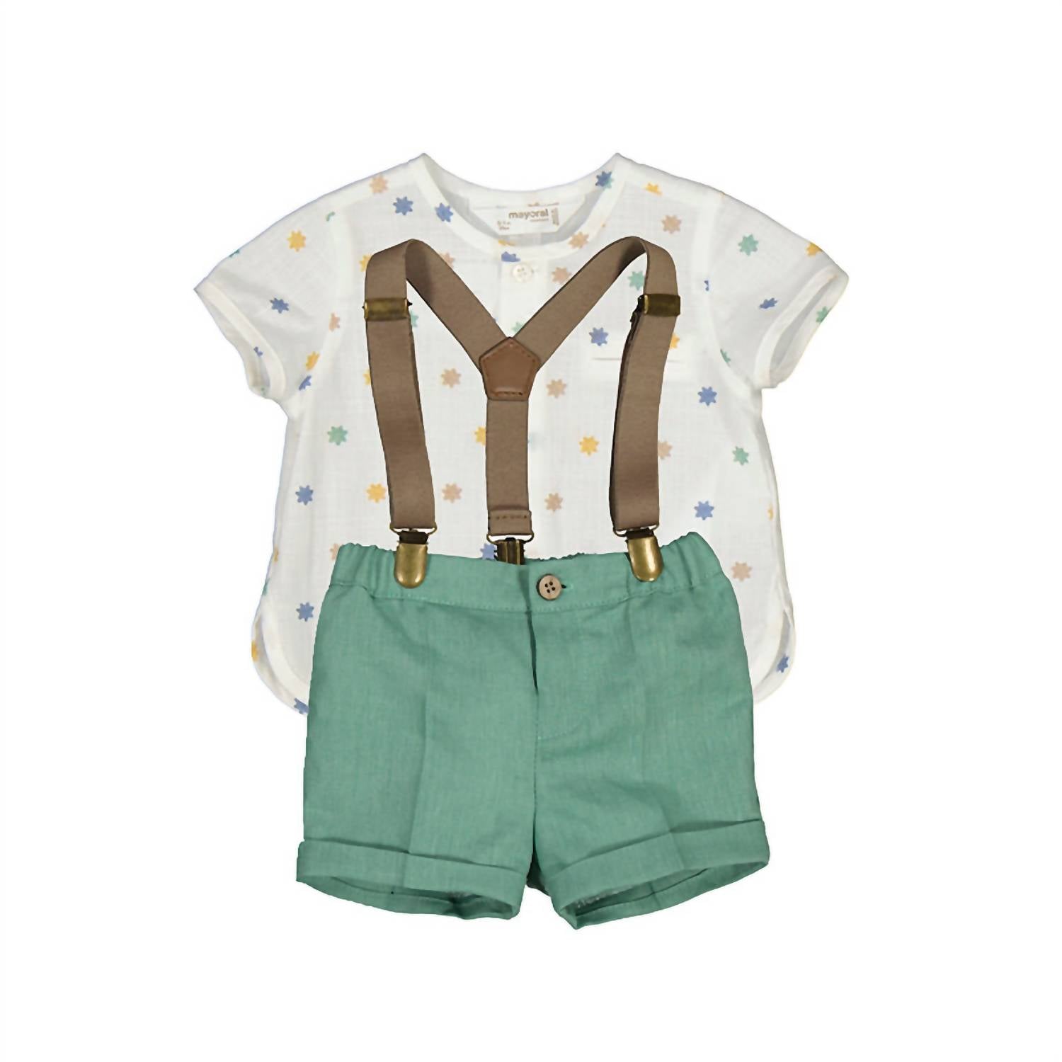 Mayoral - Boy's Shorts And Shirt Set