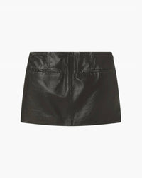 A.L.C. - Cowan Leather Mini Skirt