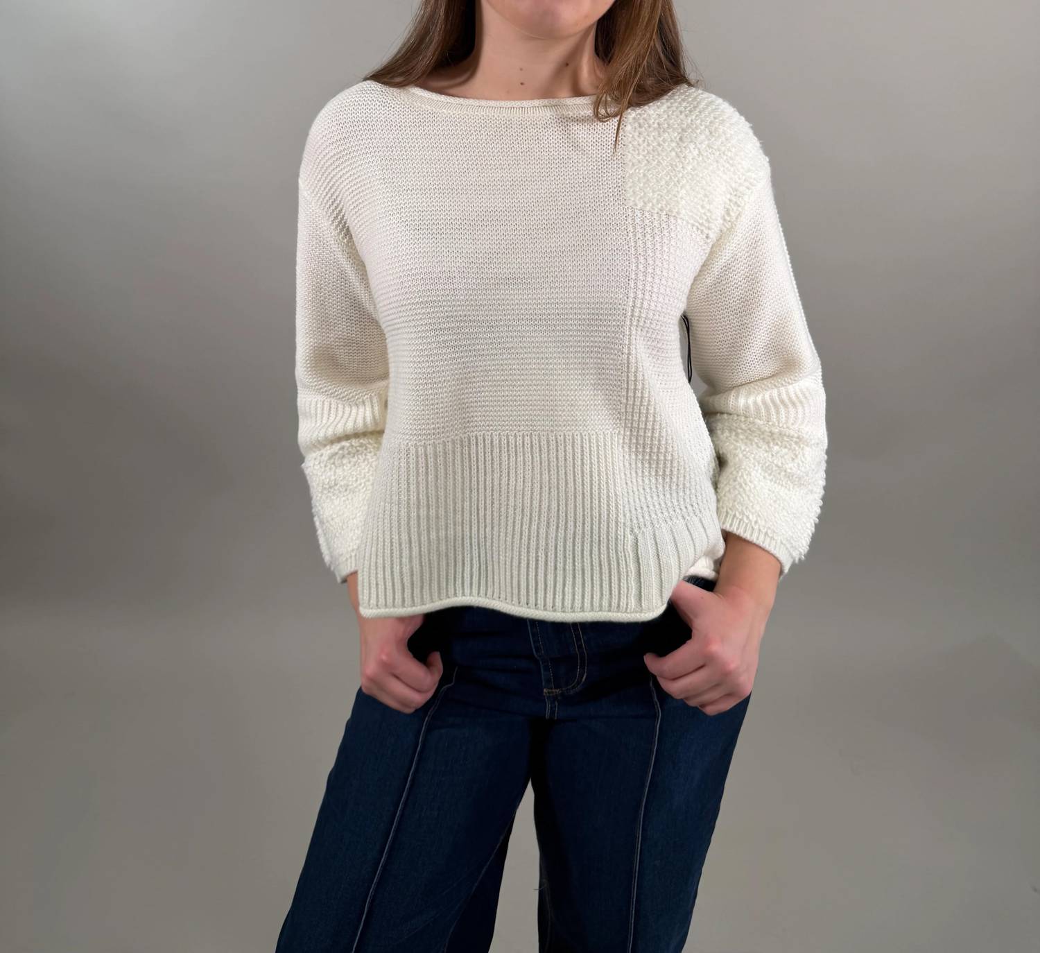 Olivia By Habitat - Textured Block Sweater