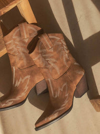 Oasis Society - Women's Nantes Western Embroidered Boots