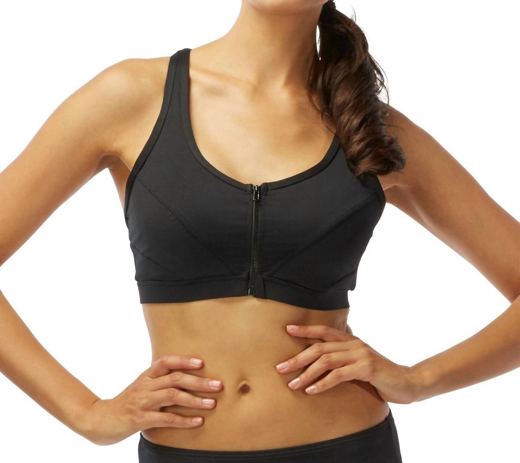 Coco Reef - Barbados D-cup Pure Racer Back Zip Front Underwire Bikini Top