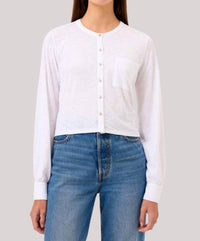Goldie - Crop Pocket Shirt Top