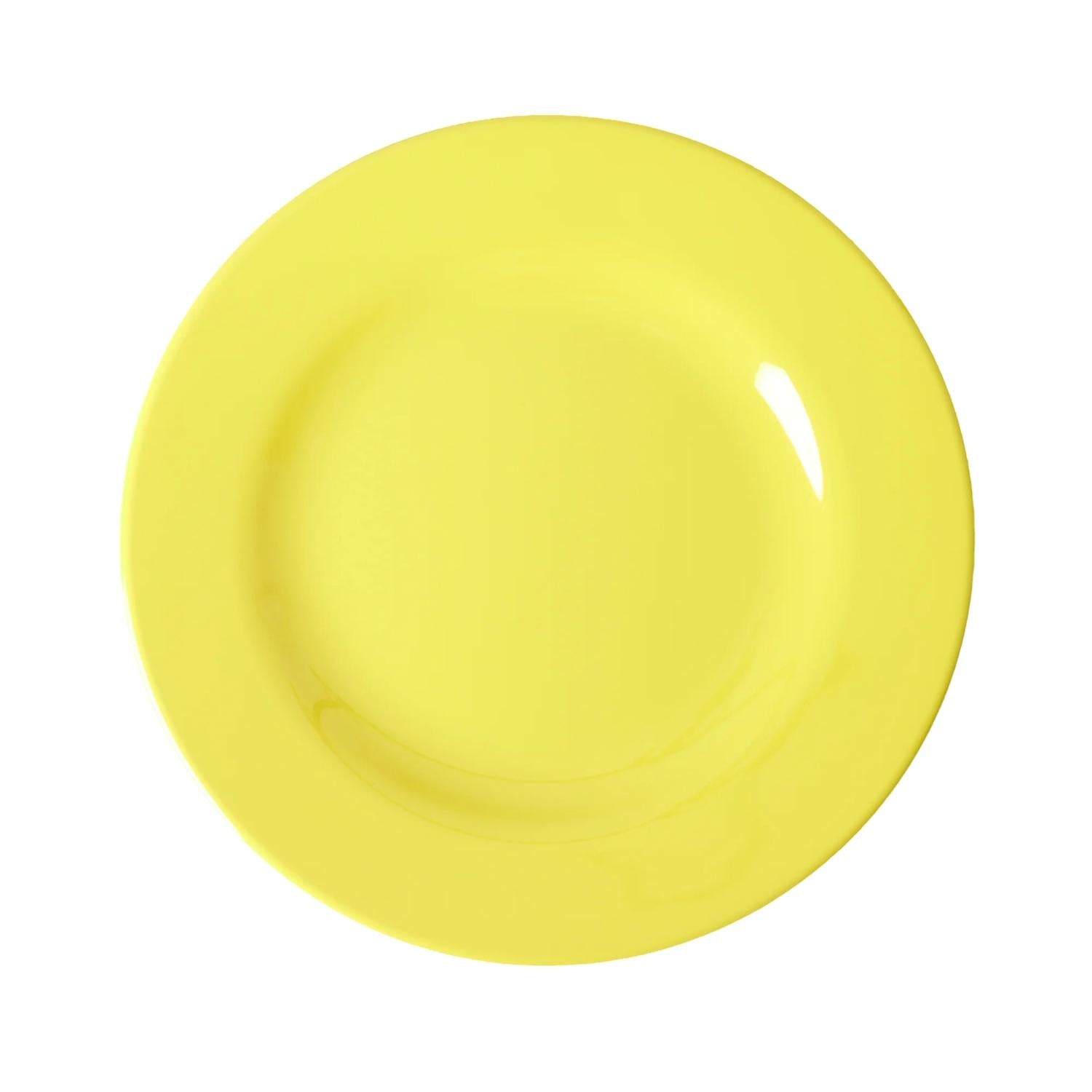 Rice By Rice - Round Melamine Set Of 6 Plates
