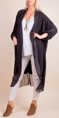 Gigi Moda - Prato Open Front Cardigan