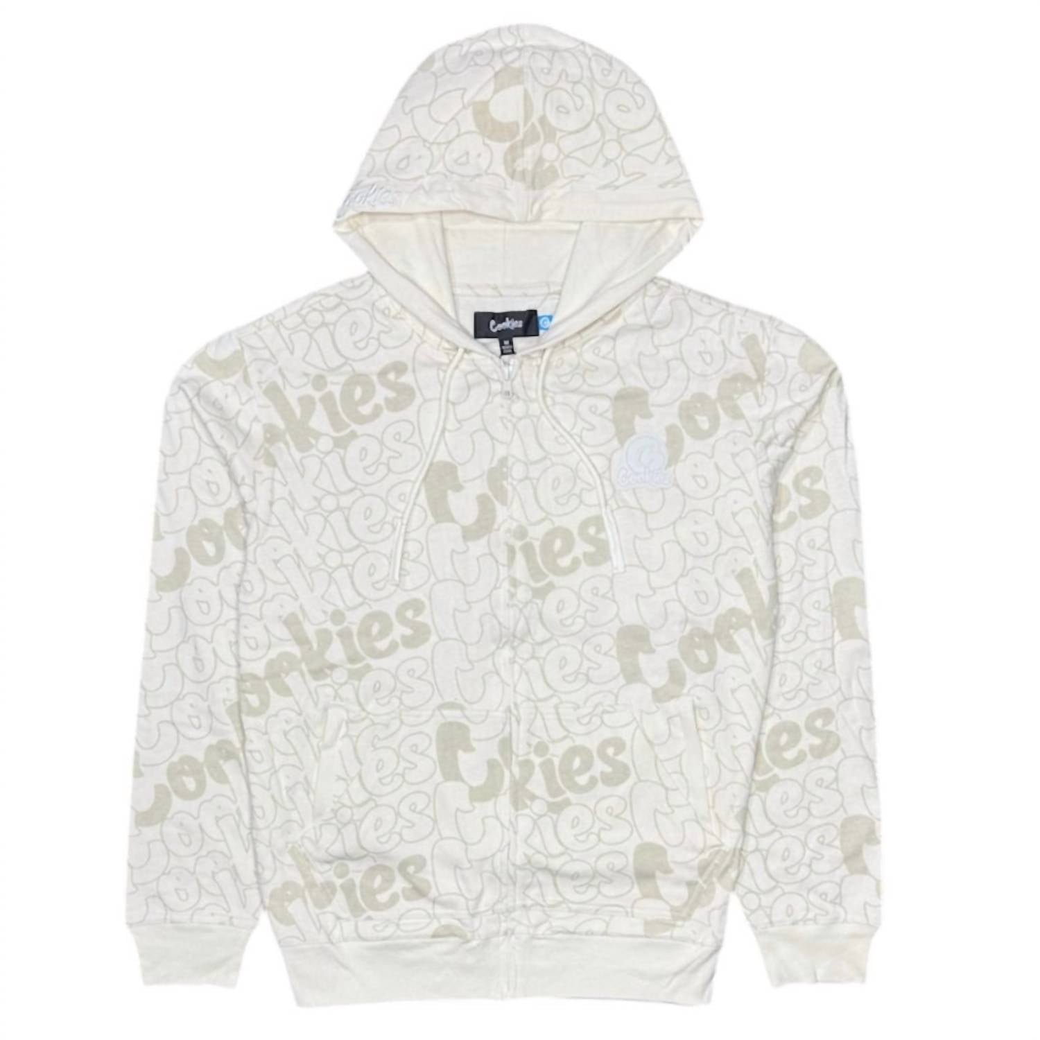 Cookies - All Over Print Men's Zip-Up Hoodie