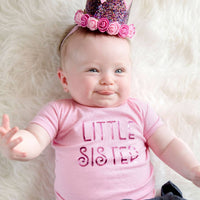 Sweet Wink - Baby Girls Little Sister T-Shirt