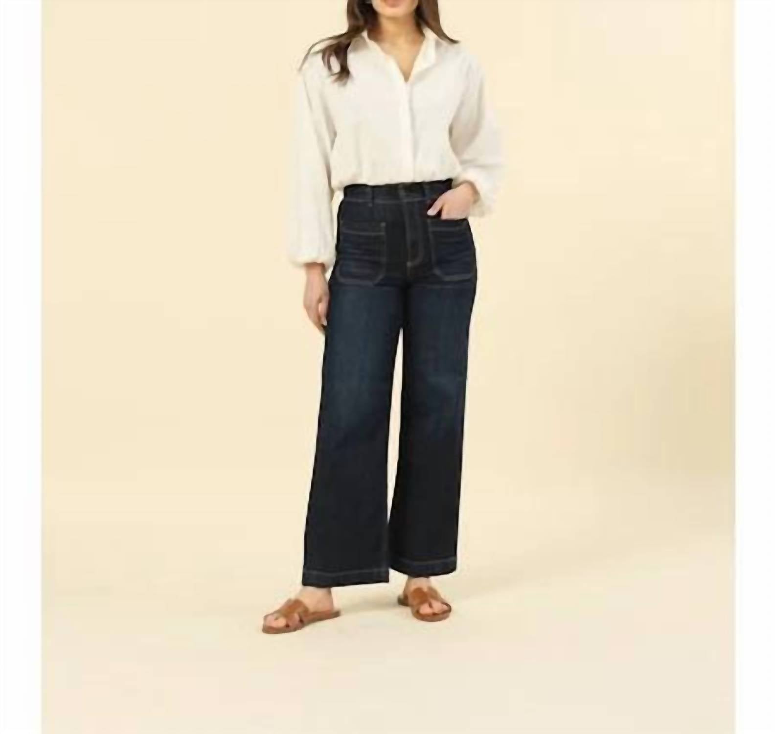 Omika - Nero Button Down Blouse
