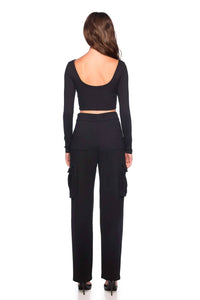 Susana Monaco - High Wasted-leg Cargo Pants