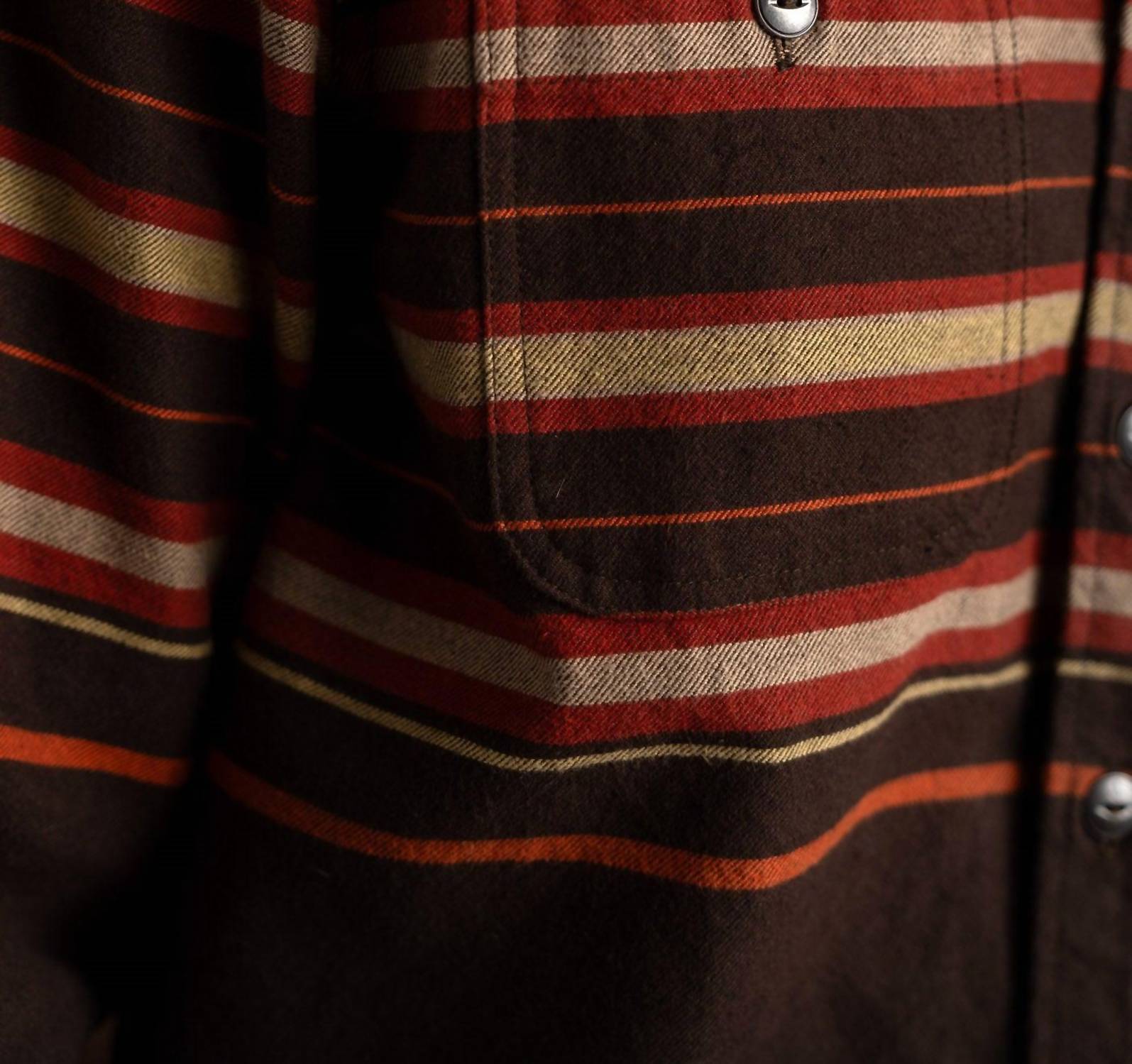 Iron & Resin Men's Upland Shirt in brown - men's shirt - alternate view