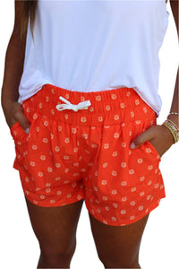 Meripex Apparel - Crazy For Tigers High Waistband Gameday Shorts