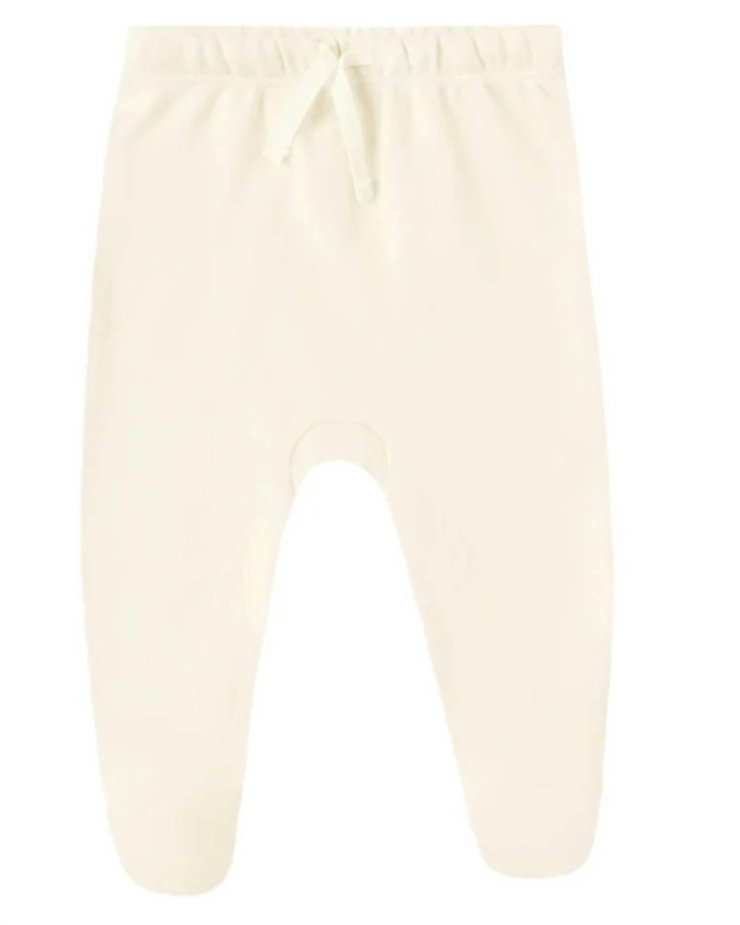 Quincy Mae - Kid's Wrap Top And Footed Pant Set