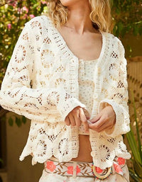 Pol - Ultra Soft Crochet Cardigan