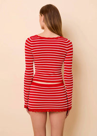 Solid & Striped - Penelope Striped Long Sleeve Top
