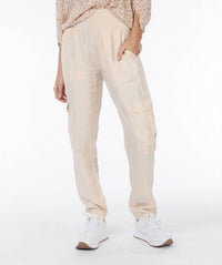 Esqualo - Tana Rib Cupro Trousers