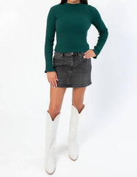 Hyfve - Taylor Ribbed Long Sleeve Top