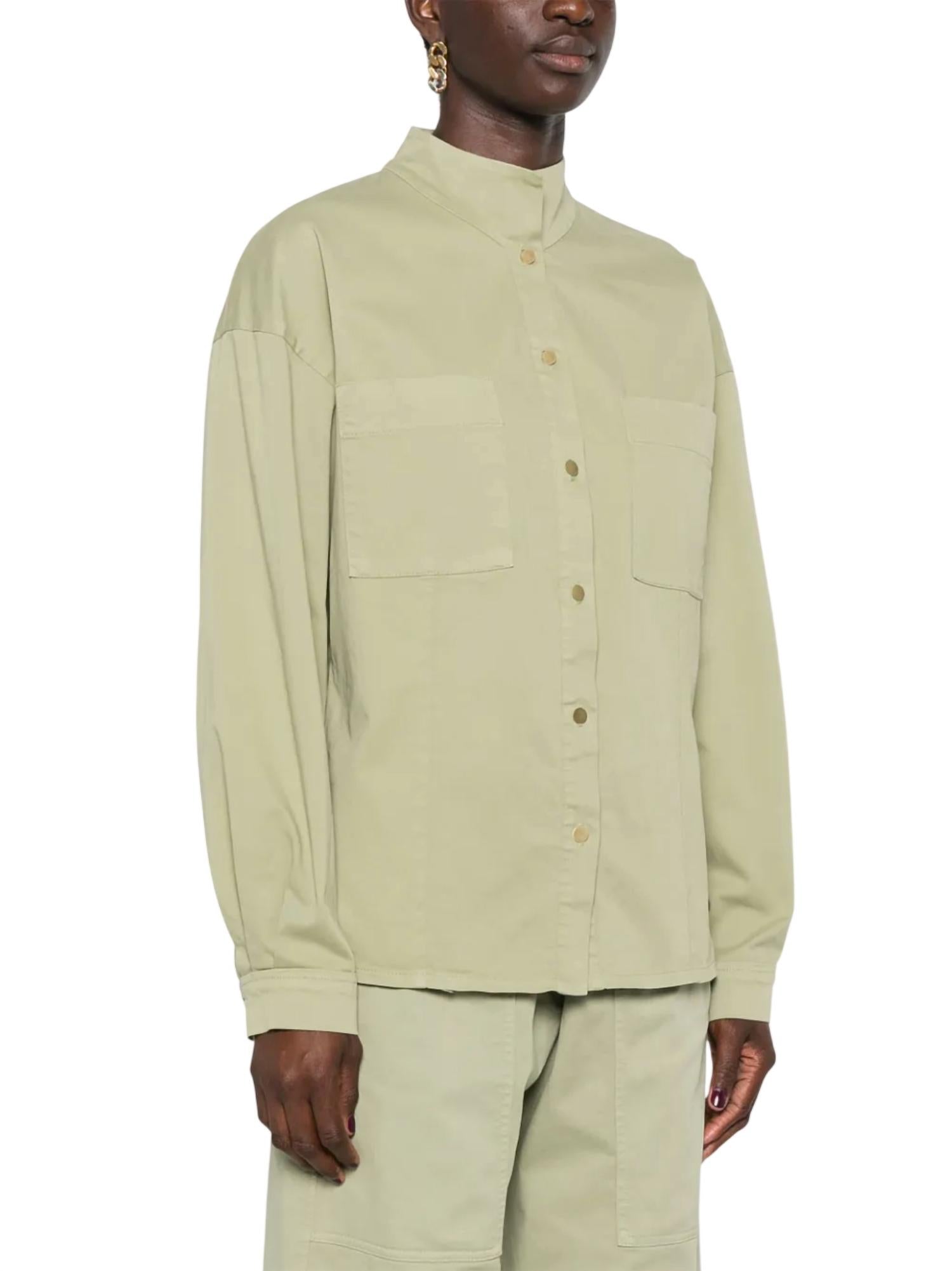 Forte Forte - Peached Cotton Twill Collar Shirt