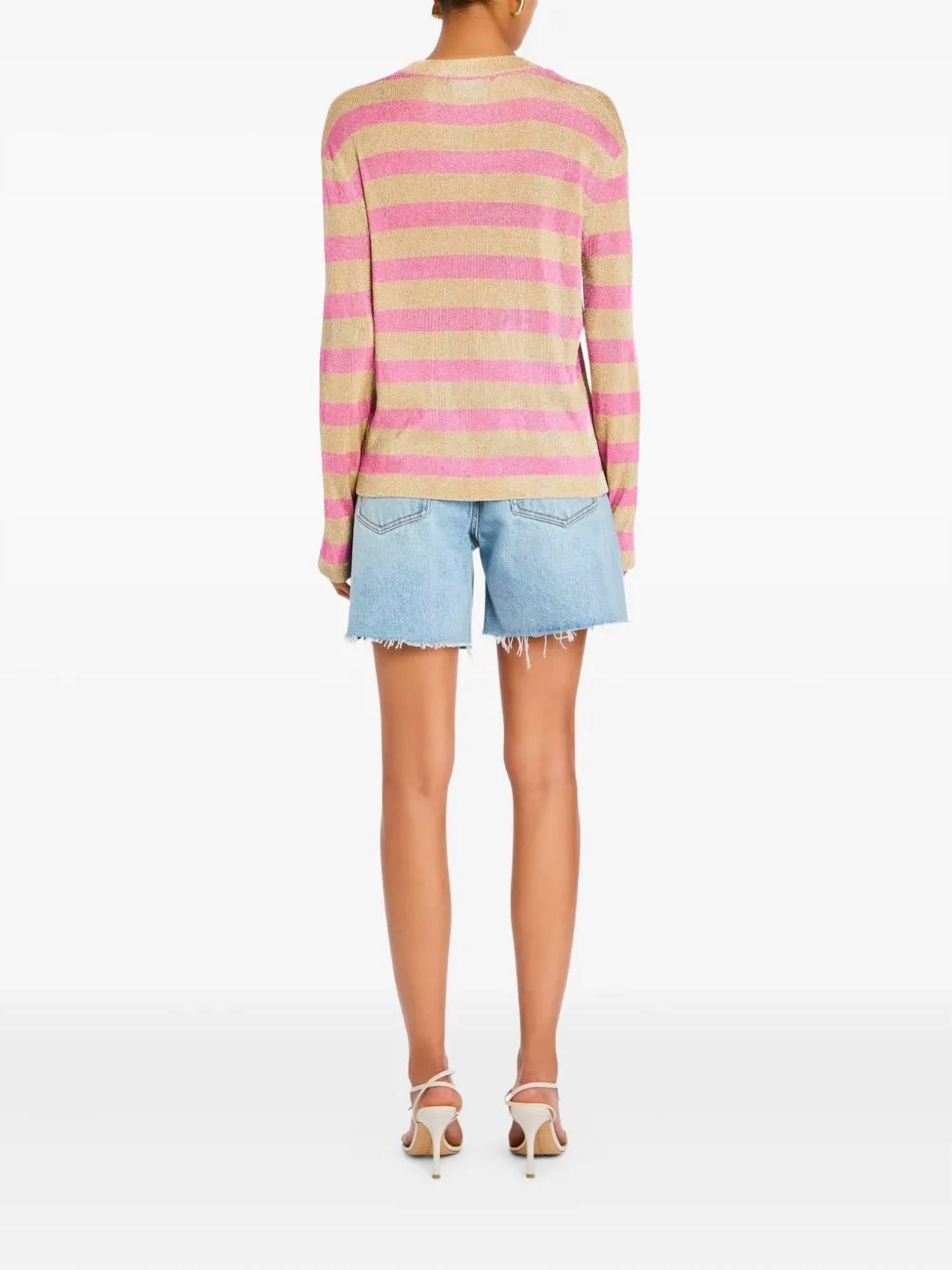 Ser.O.Ya - Hana Metallic Knit Top