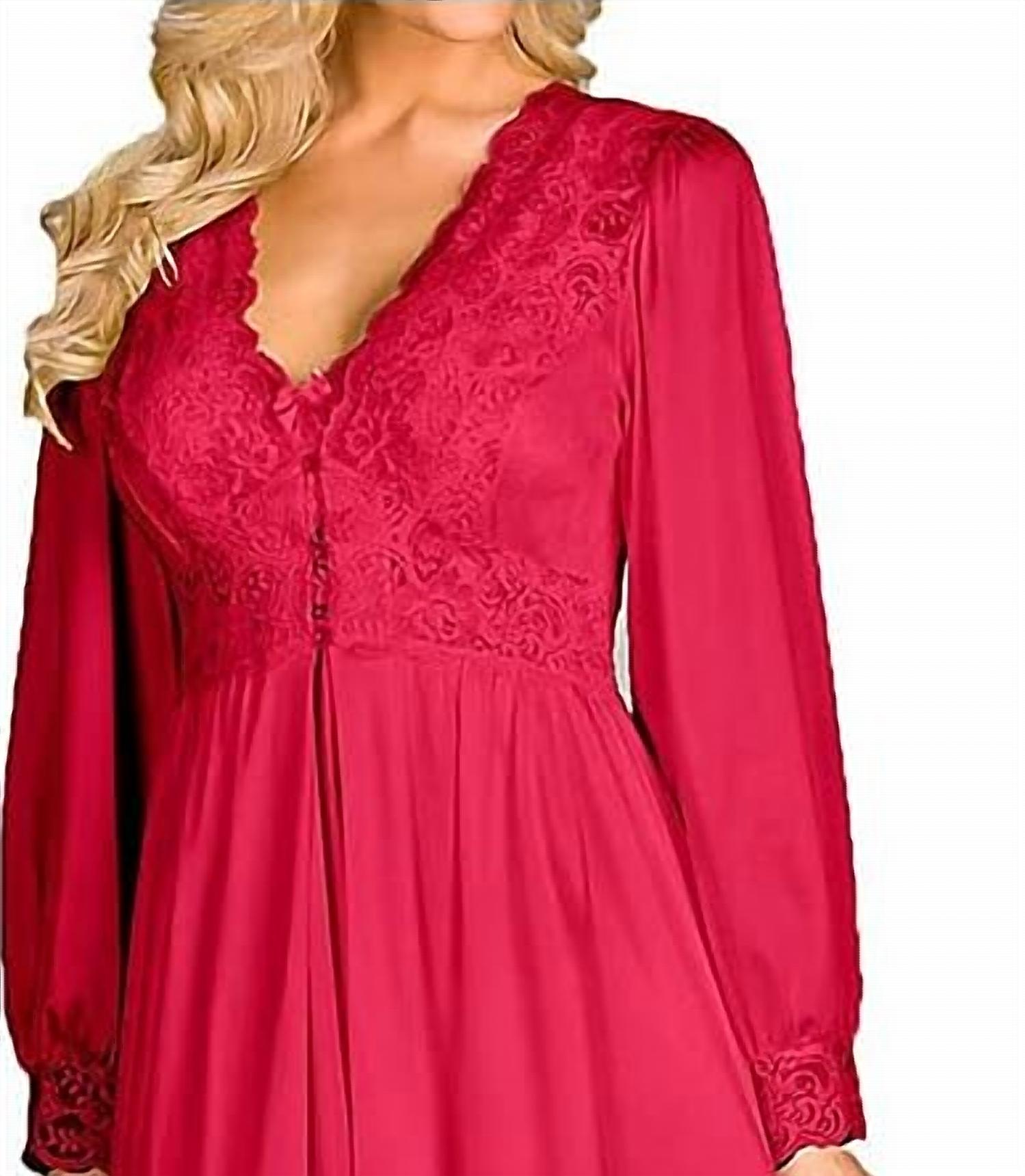 Shadowline Lingerie - Women's Silhouette 54" Long Sleeve Long Coat