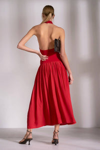 Elan - Halter Midi Dress