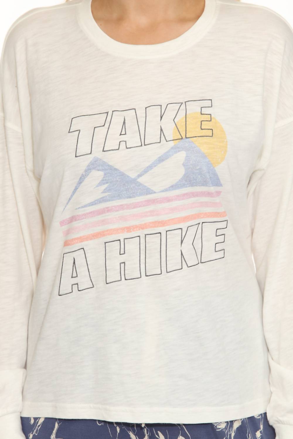 Pj Salvage - Mountain Love Long Sleeve Lounge Top