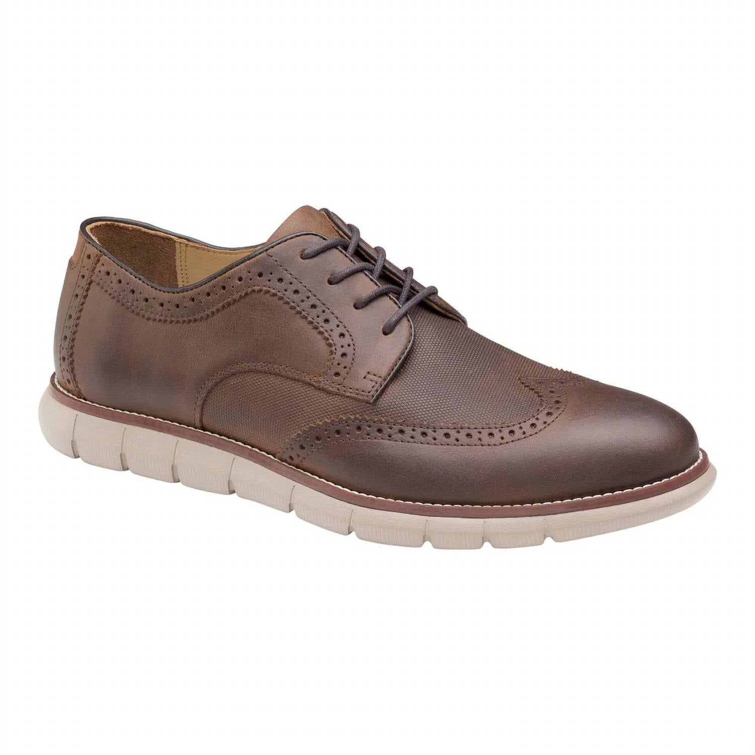 JOHNSTON & MURPHY Men's Holden Shoes in brown oiled - men's shoe