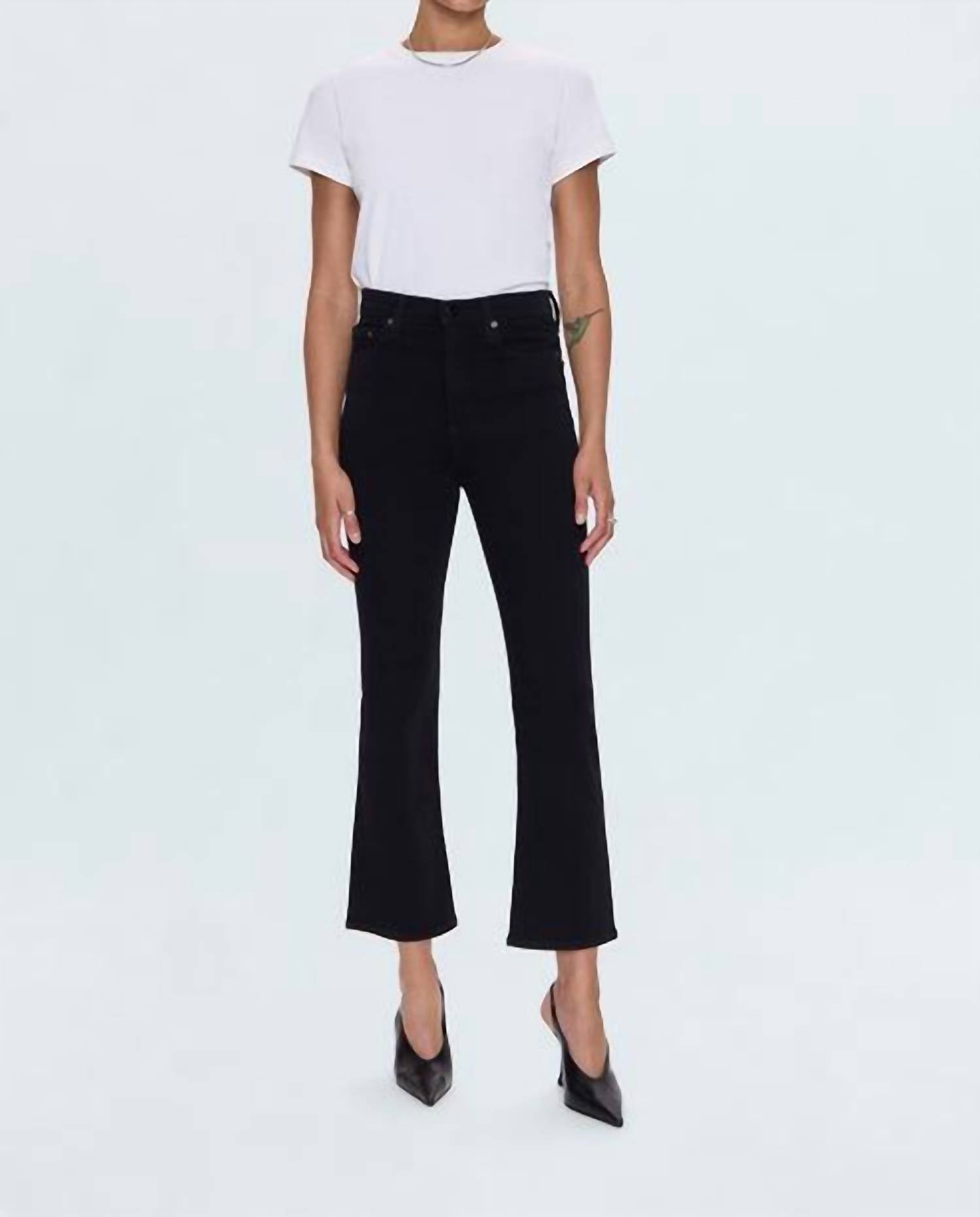 Pistola - Lennon High Rise Crop Bootcut Jeans