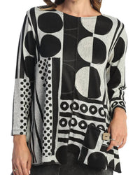 Jess & Jane - Bebop French Brushed Knit Top - Plus
