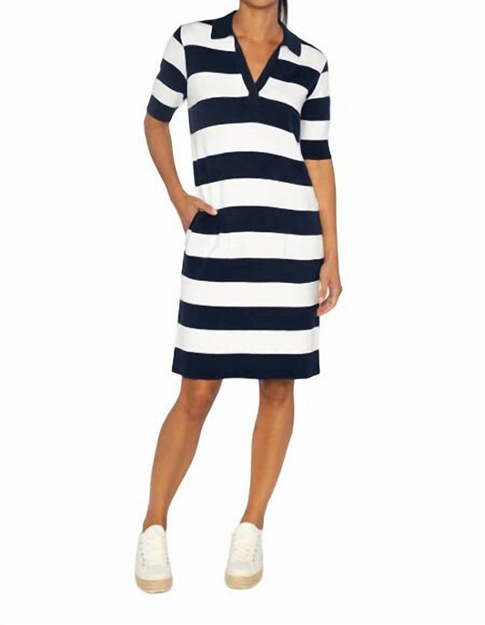 Kinross - Splitneck Polo Dress