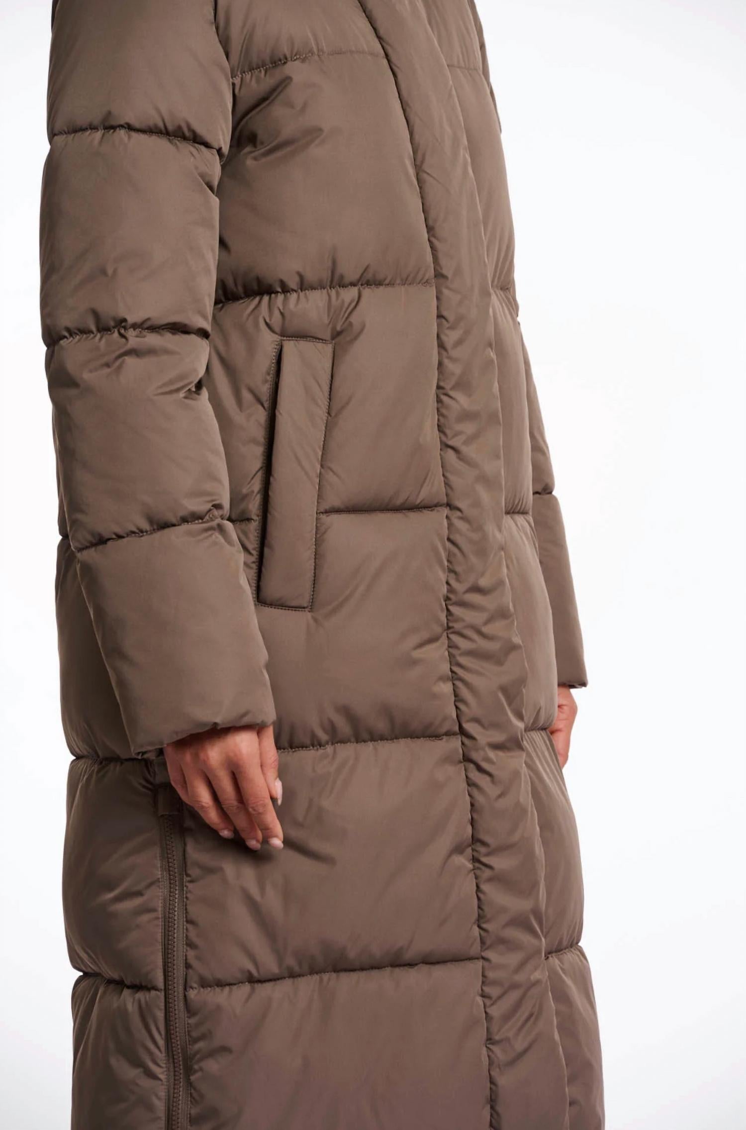 Rino & Pelle - Tessa Long Hooded Padded Coat
