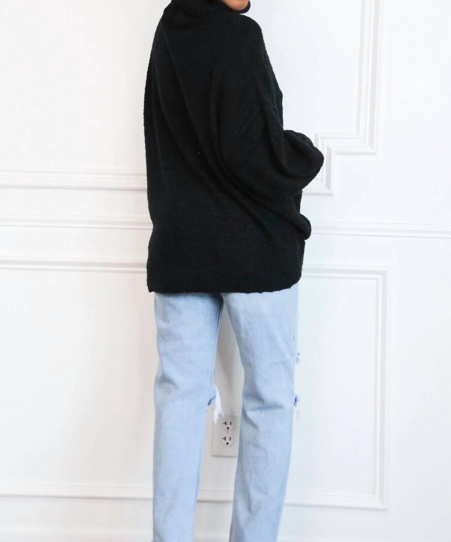 Zenana - Under Wraps Turtleneck Sweater