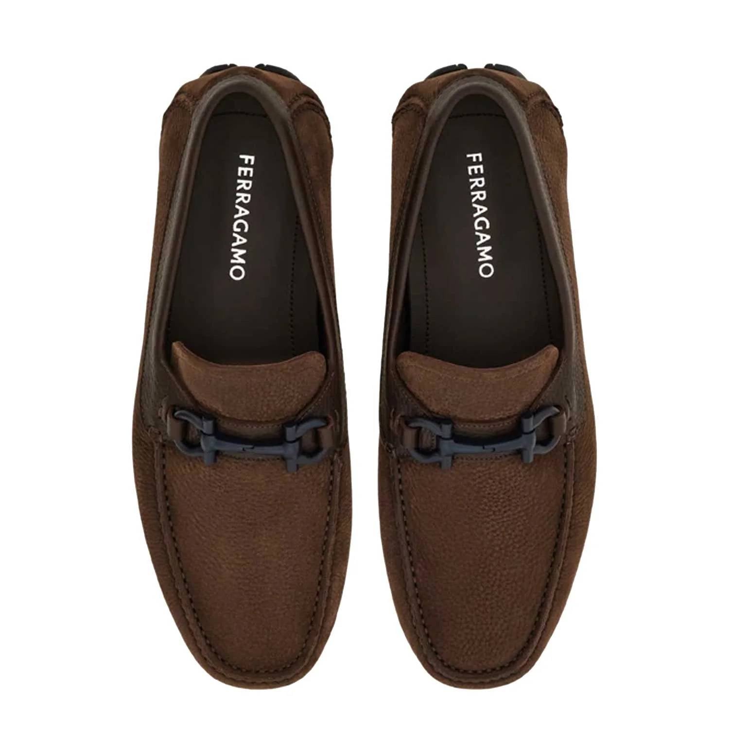 Salvatore Ferragamo - Men's Parigi Gancini Driver Loafer