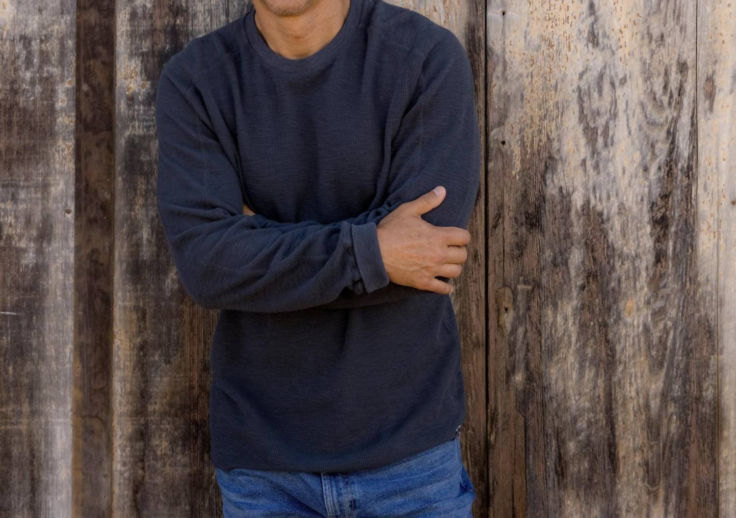 Grayers - Clint Cotton Waffle Crewneck Tee