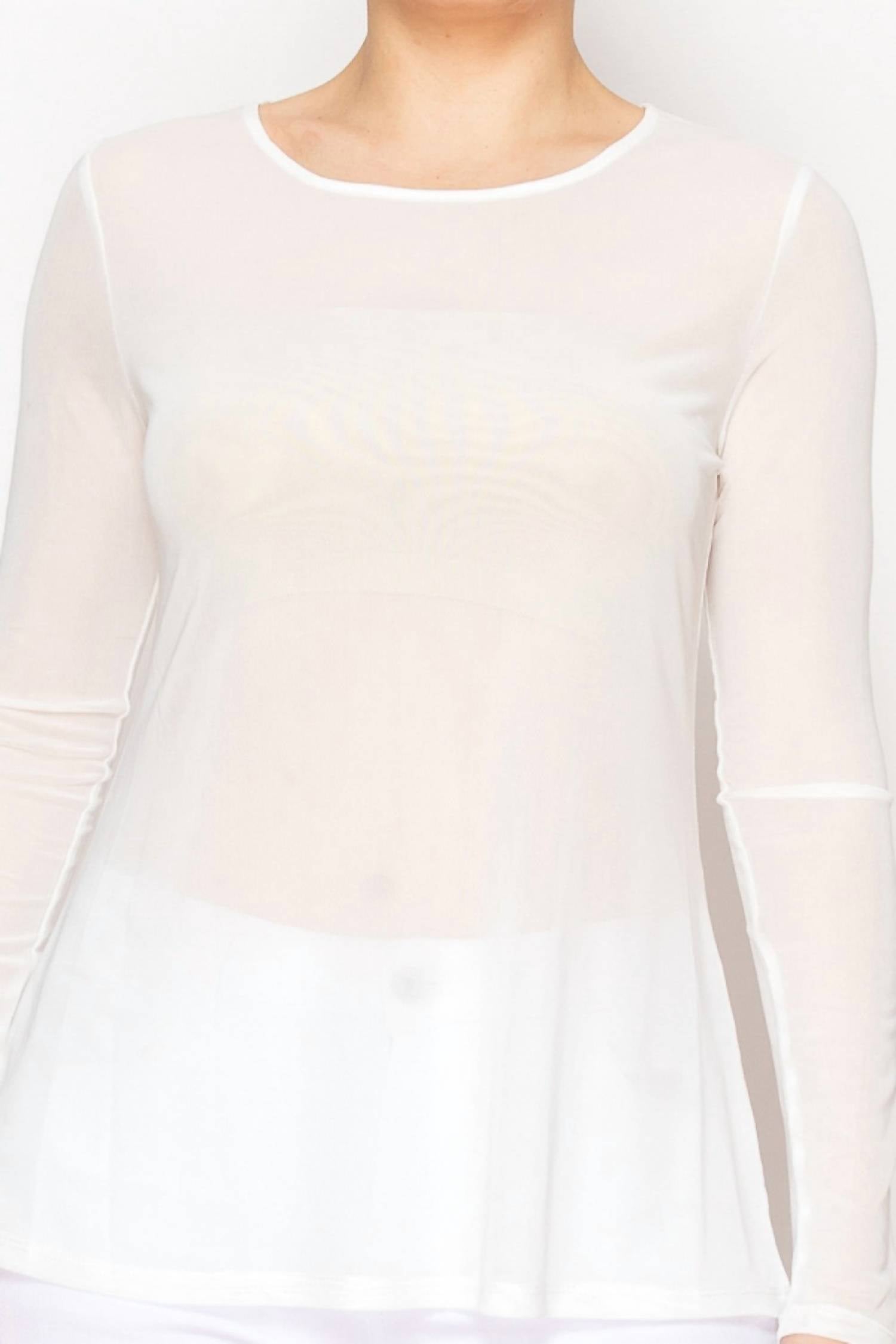 Origami - On A Dime Mesh Top