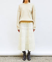 Molli - Diva Pointelle Knit Skirt