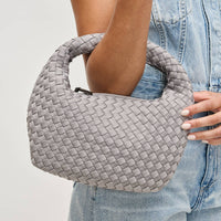 Sol And Selene - Women's Dream Small Woven Neoprene Hobo Bag